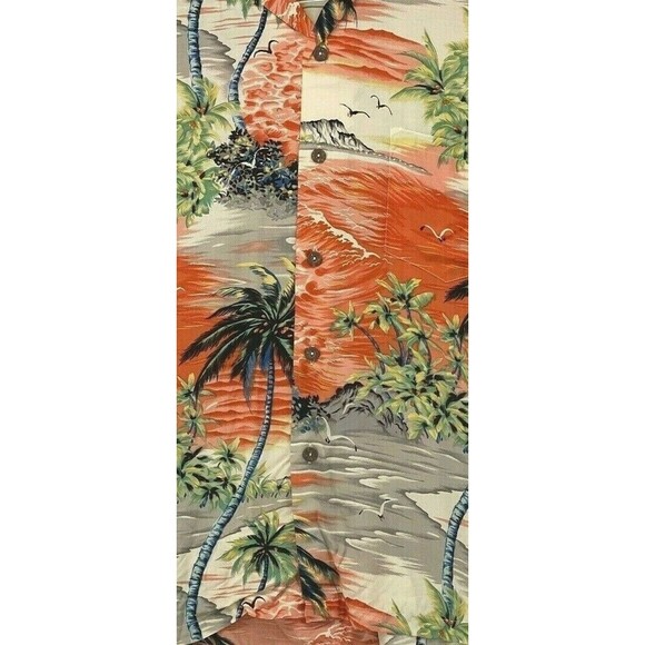 Pipeline Hawaiian Shirt Mens Size Medium Floral Tropical Kona Aloha Hawaii - Picture 5 of 9